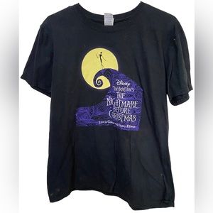 Tim Burton’s The Nightmare Before Christmas Live Danny Elfman T-Shirt Men’s L